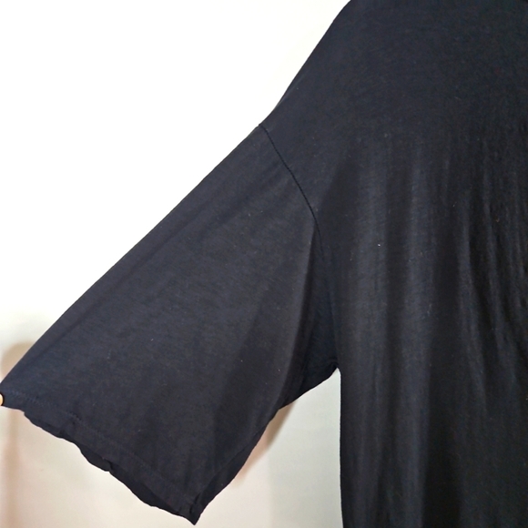 Stillwater Front Eyelit Black Maxi Dress Size XS - Picture 5 of 8